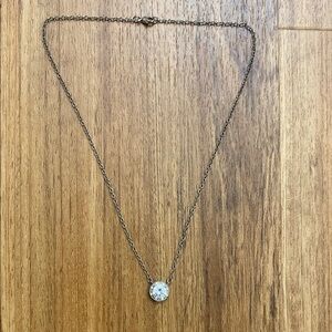 Silver Necklace with Timeless Pendant